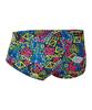 Laelliseupocheu [Rsmr452 Mlt] Divide Men'S Regular Short Square Multi