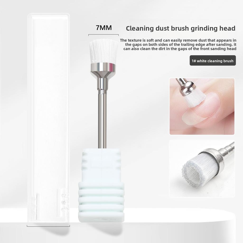 1-3pcs Nail Polisher, Dust Cleaning Brush, Hard-bristled Nail Polish Remover and Dust Cleaning Tools