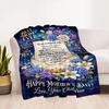 Mother's Love And Inspiration Blanket Suitable for sofas,travel, living rooms also a good gift for friends and family Suitable for all seasons.