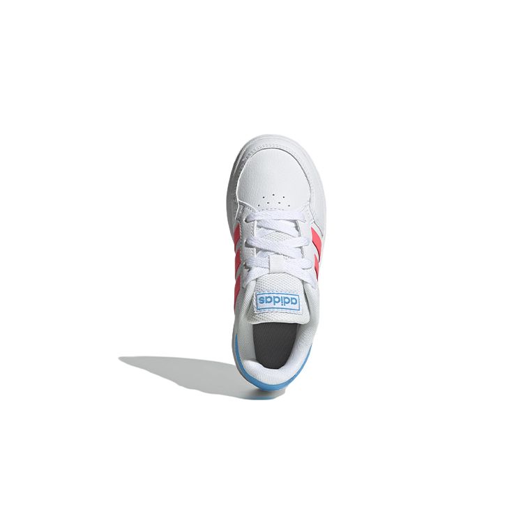 Adidas Breaknet J White Acid Red Kids Sneakers Cloud-White Sky-Rush GY6015