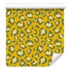 Yellow Leather Wallpaper Yellow and Cream for Living Room and Bedroom 50x1000