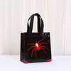StoBag Halloween Spider Non Woven Tote Bags Reusable Gift Bags for Trick or Treat Party Favors Candy Classroom Goodie Bags