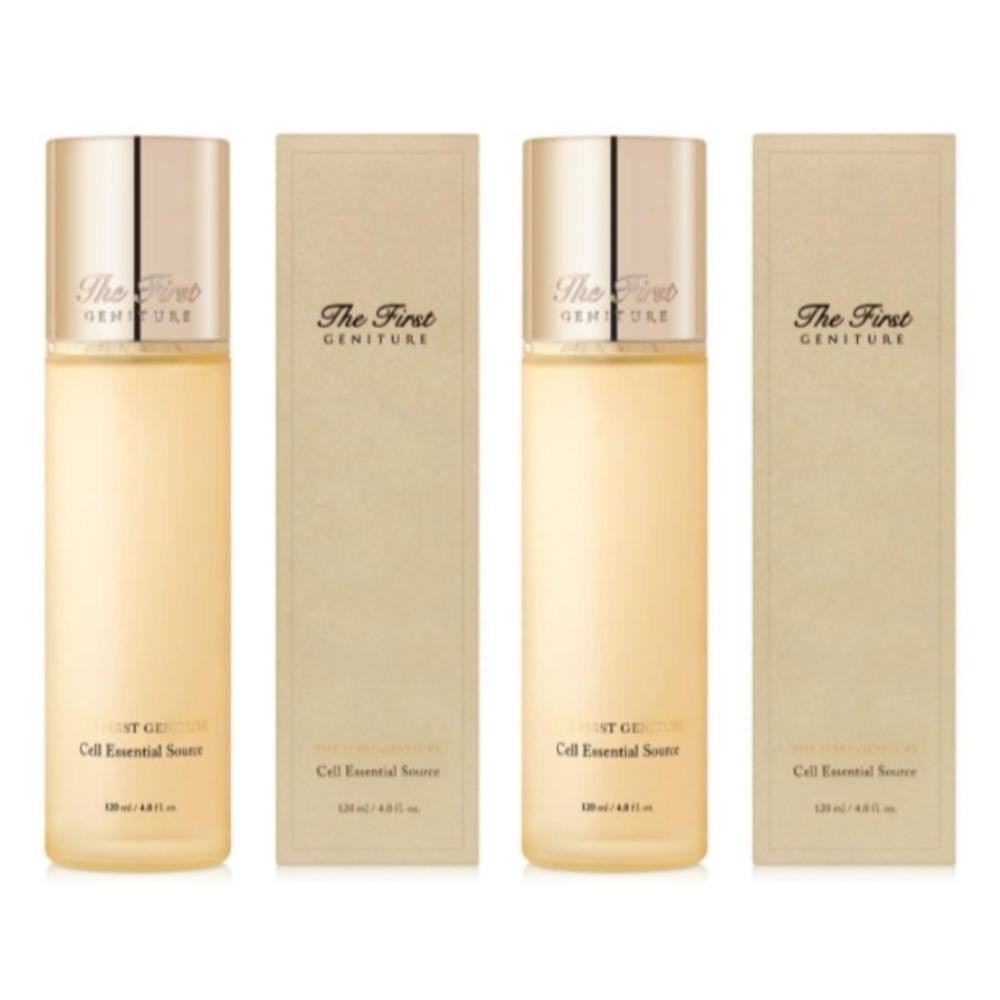 Ohui The First Geniture Cell Essential Source 120ml – Essence Anti-Âge avec Signature 29 Cell, Soin Coréen de Luxe pour Éclat & Fermeté