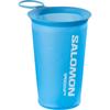 SALOMON Hydration Bottle, Foldable, Portable, 2022 Model, SOFT CUP SPEED 150ml5oz (Soft Cup Speed, 150ml5oz Capacity), LC1917600, Free Clear Blue