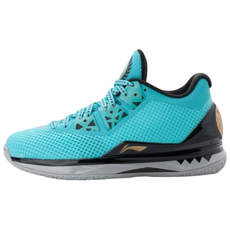 

New LiNing WOW 4 Non slip Lightweight Low Top Basketball Shoes Men s Mint Green ABAK033-13 41