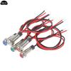 IP67 Waterproof LED Metal Warning Indicator Light 6mm Signal Lamp 3v-6v/12-24V /220v