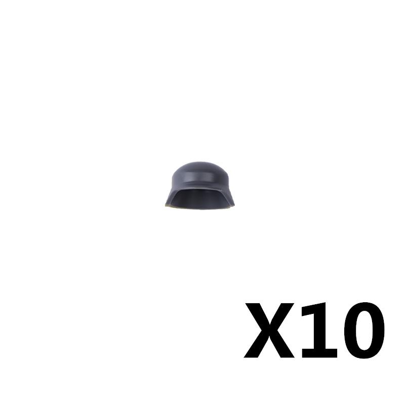 US Soviet British Soldier Figures Helmet M1ssh40 M3 Beret Military Accessories Building Blocks Toys For Children J004