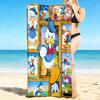 1Pc Donald Duck Adventures Beach Towel, Quick Dry, Multi-Use for Beach Pool Gym Yoga Home Travel, Christmas, Halloween, Xmas Gift M928438