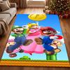 Mario Kart World Tour Theme Rug Allseason Carpet For Living Room Bedroom Office Home Decor Great Holiday Gift