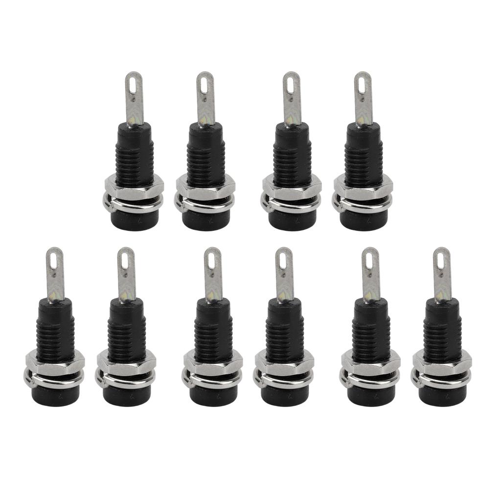 10Pcs J.40003 2mm Banana Panel Socket Extended Post Plug Adapter for Electronic Instrument