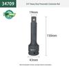 SATA 3/4-inch Impact Extension Bar