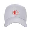 Sk Slavia Praha Curved Brim Baseball Cap Structured Fit Womens Visors