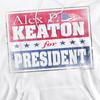 Family Ties Mens Alex for President Hoodie