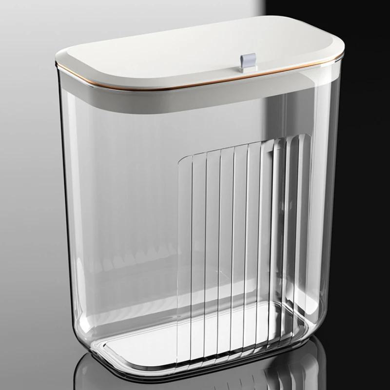 Laundry Wall Basket Space Saving Basket with Lid Wall Mounted Dirty Clothes Laundry Hamper Container Home Storage Supplies