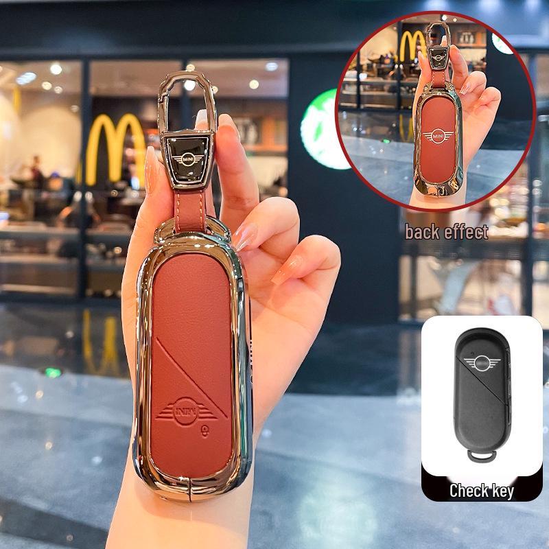 Compatible BMW Mini Key Case: Fits 25 Models, New Energy Countryman Shell, Cooper Electric Buckle.