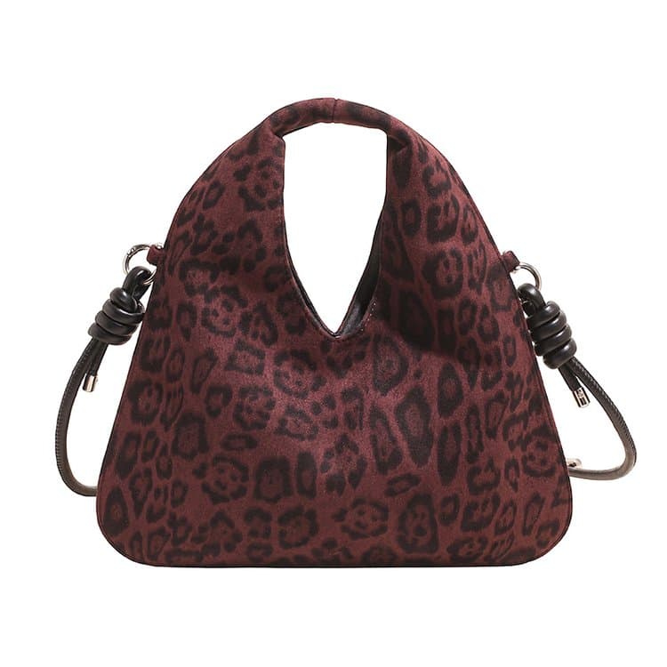 Женская винтажная сумка под мышку Сумка-тоут бордовый