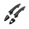 Car Exterior Door Handle Black Outside Door Handles Outer Puller Handle For Hyundai Accent 2012-2017 82651-1R000 82661-1R000
