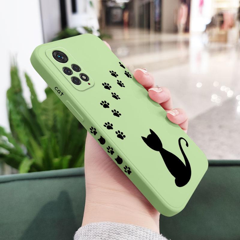 Cat Paw Print Phone Case For Xiaomi Redmi Note 15 Pro Plus 4G 5G Silicone Cover