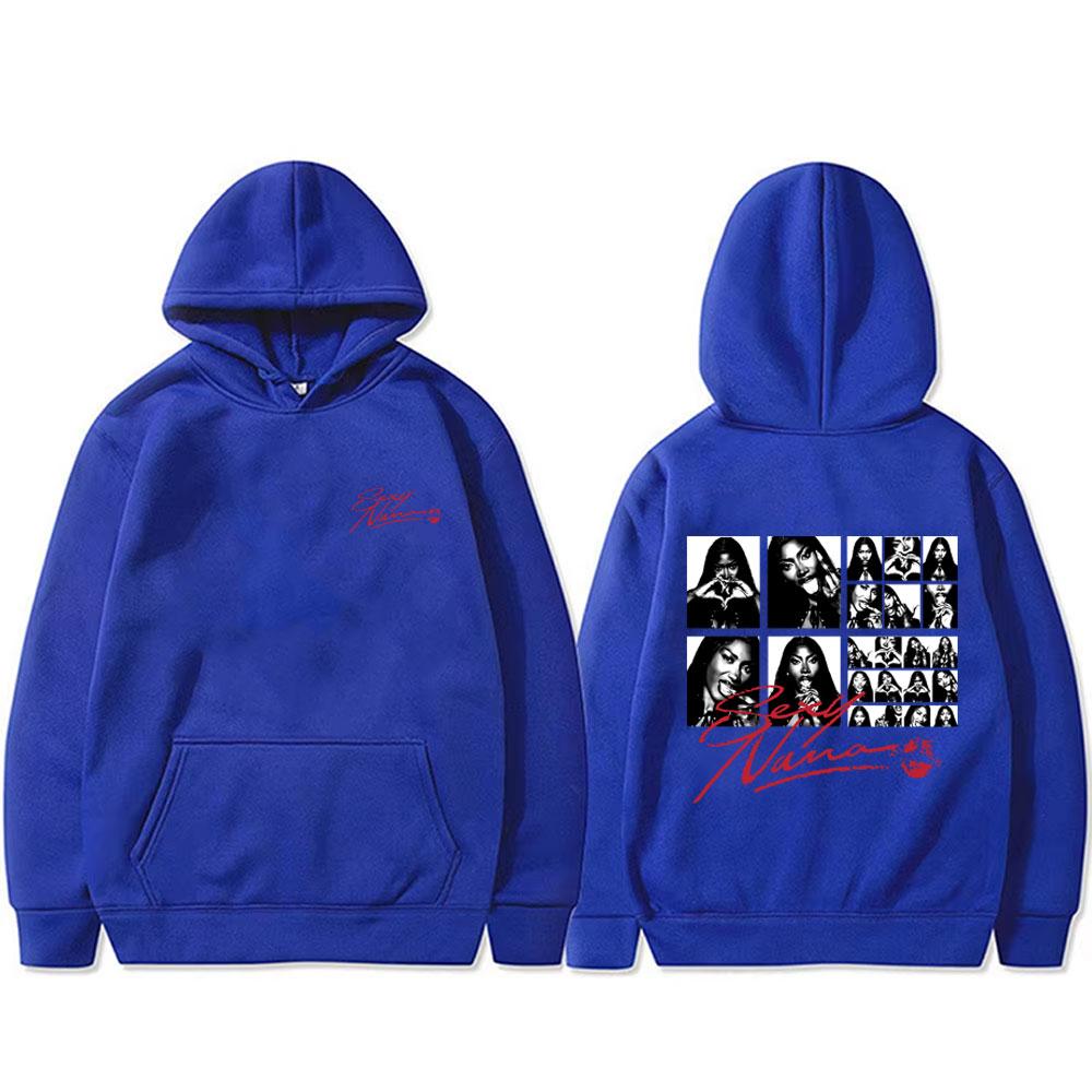 Rapper Aya Nakamura Sexy Nana Hoodie RnBoi My Eyes Only Flashback Sweatshirt Men Women Hip Hop Retro Hoodies