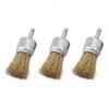 Brass Wire Brush End Wire Brushes For Drill Rust Removal Tool