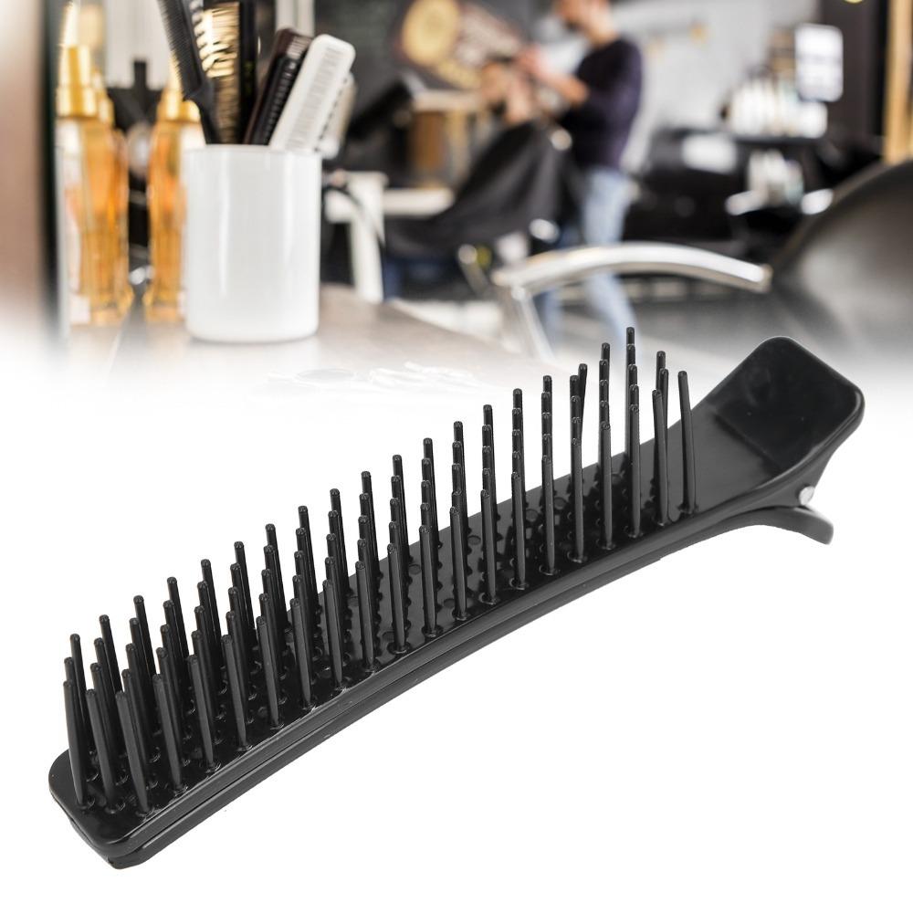 Leichte Lange Haarspangen Schwarz Anti-Rutsch Haaraccessoire Salon Haarspangen Heimgebrauch