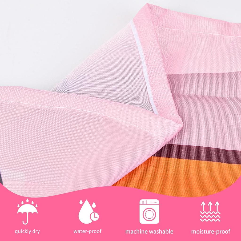 Nidoul Valentines Day Shower Curtain Gnome Valentine's Day Shower Curtain for Bathroom Valentine Romantic Red Heart Aesthetic Fabric Waterproof Cute