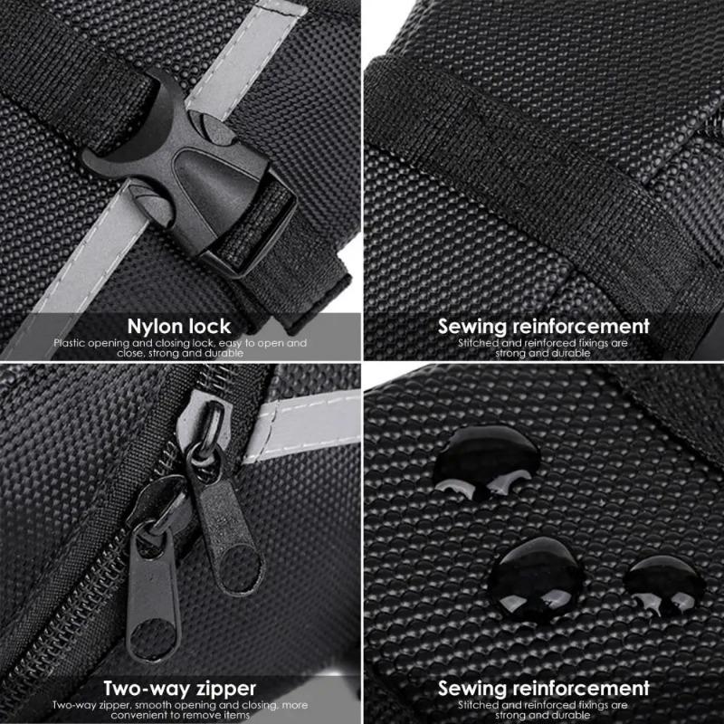 Bicycle WaterProof Saddle Bag Bicycle  Reflective Tail Bag MTB Bike Universal Rear Bag Outdoor Bicycle Accessories