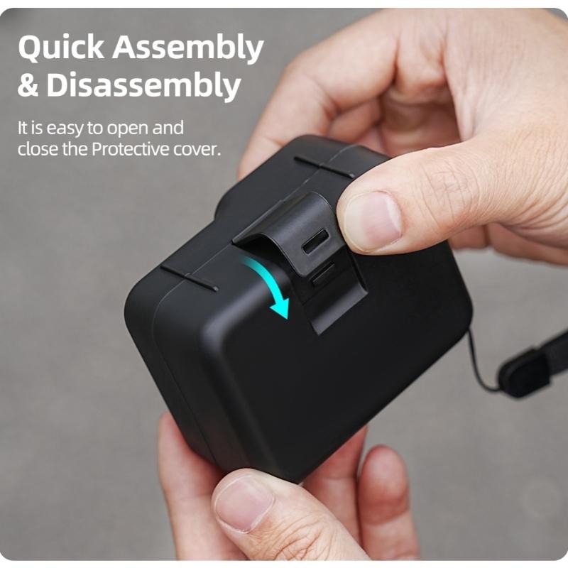 Portable Hard Case For AcePro2/1 Cameras Waterproof Dustproof Design Holder Includes Lanyard For Easy Access Shell