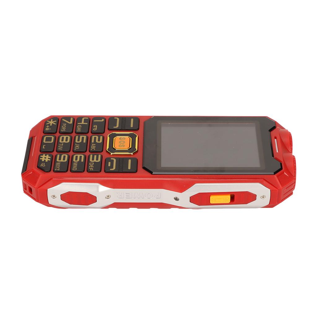 Senior Cellphone 2G 2.6in Ultrathin 16800mAh High Volume Elderly Mobile Phone With Charging Line for Calling