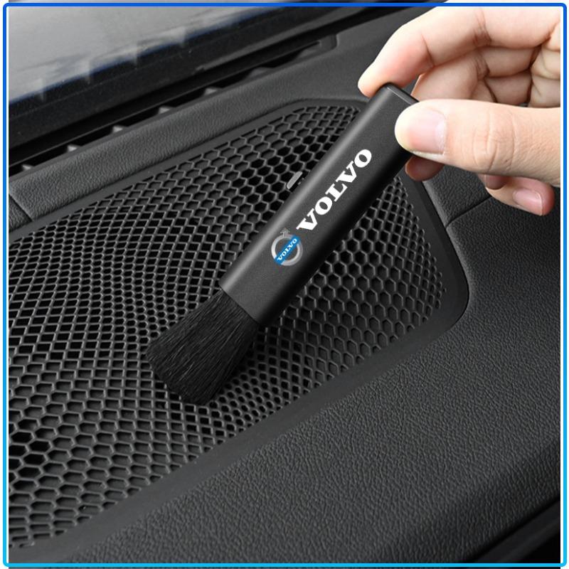 Car Interior Cleaning Brush Telescopic Small Soft Brush For Volvo XC60 XC90 S60 S80 S40 V40 V60 V70 V50 XC70