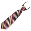 2024 Children'S Lazy Tie Black And White Color Children'S School Kindergarten Tie