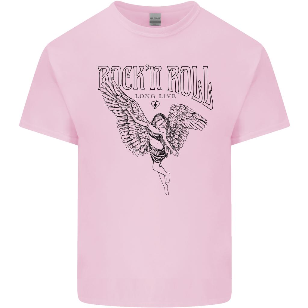 Long Live Rock n Roll Angel Unisexs Light Cotton TShirt