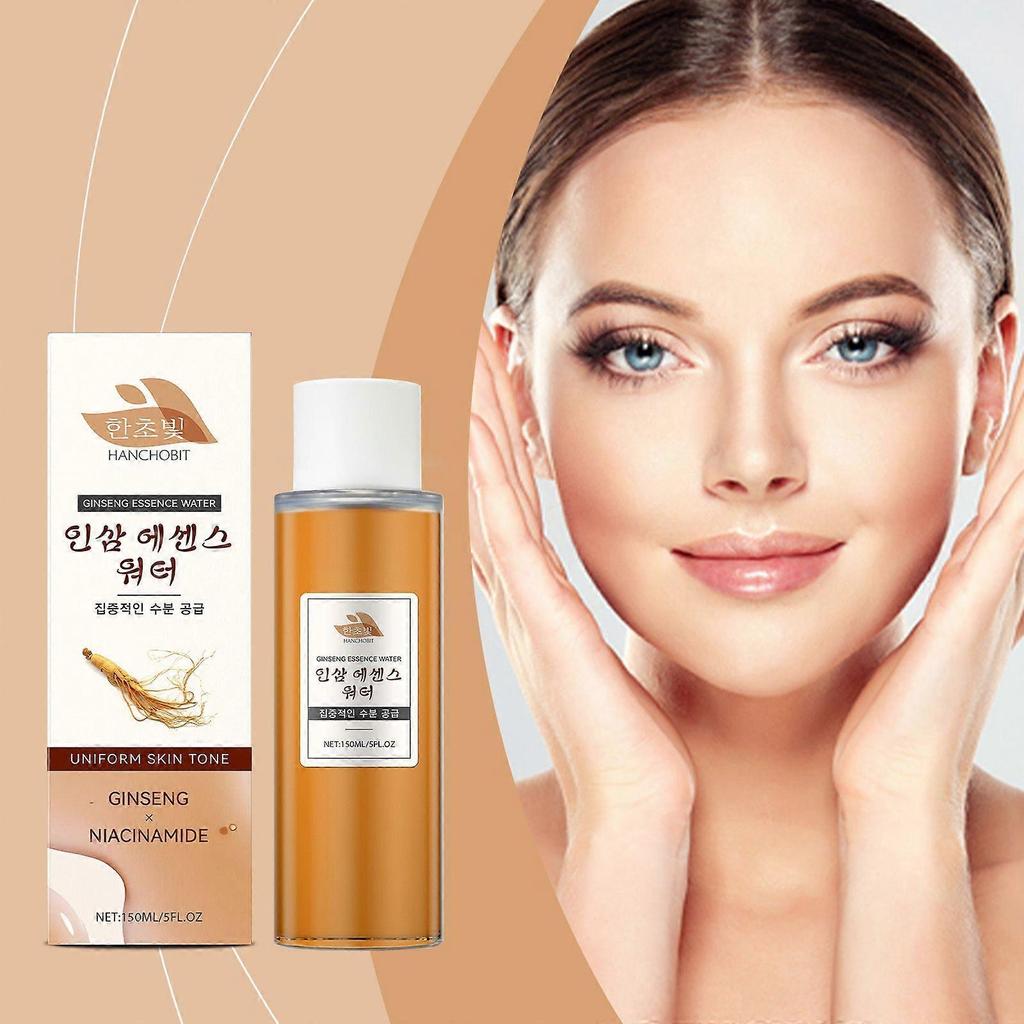 Limited time!!Hanchobit Ginseng Essence Toner - Hydrating, Brightening, Oil-Control Essence Spray, Suitable For All Skin Types