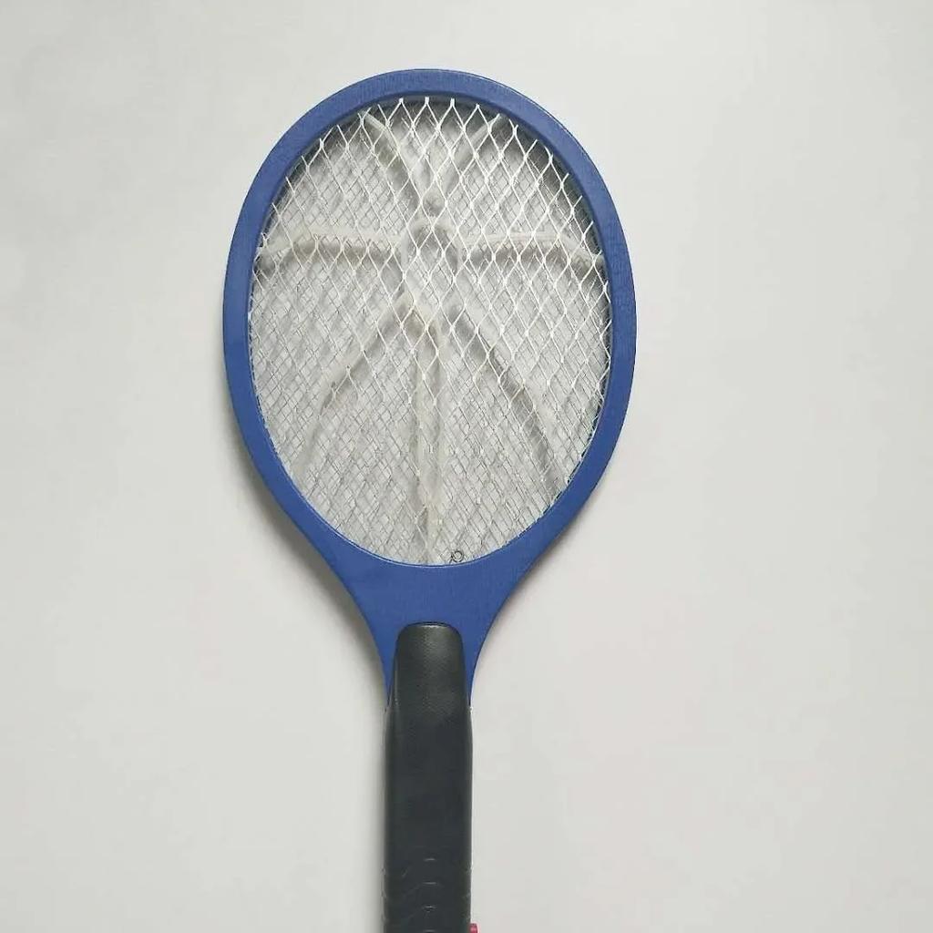 Battery Powered Electric Mosquito Swatter 3 Layer Safety Mesh Fly Killer Rechargeable Bug Zapper for Home Use