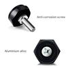4pcs/set Car USA Italy Germany British Flag Metal Screws License Plate Bolts Auto Universal Car Accessories For VW BMW