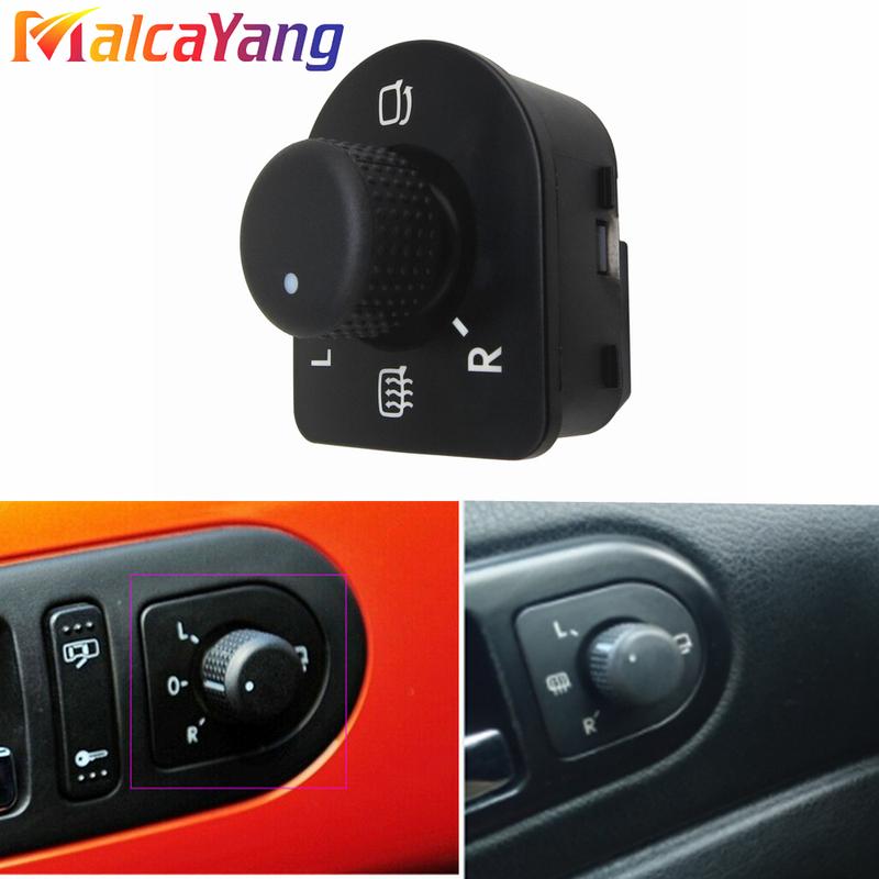 

For Beetle Jetta Passat B5 Golf 4 New Car Mirror Switch New Adjust Knob Side Mirror Switch Auto Parts 1J1 959 565 E 1J1959565E