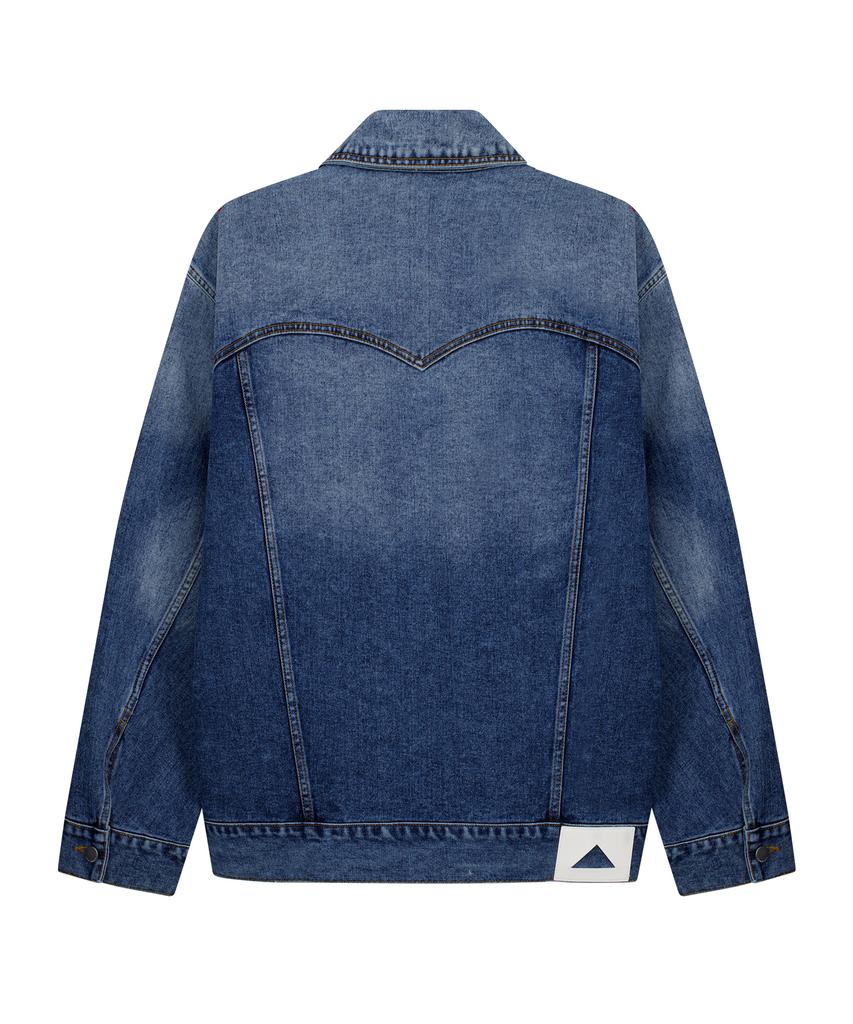 Ungimmick Oversized Denim Jacket (Blue)