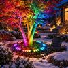 Tree Hugging Light with Panel for Outdoor Garden and Yard Decoration