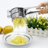 Masher RicerPress Mashed Potatoes Stainless Steel Crushing Puree Fruit Vegetable SqueezerJuicer Press Maker Kitchen Tools