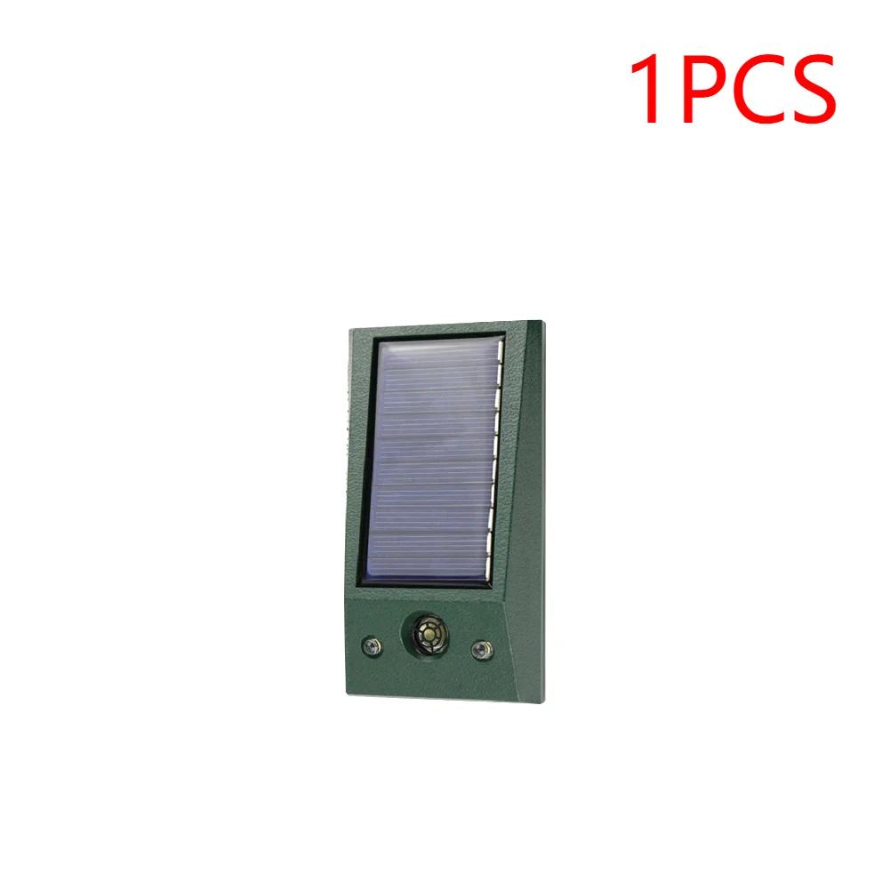 

Ультразвуковой электронный отпугиватель птиц на солнечной батарее IP66 водонепроницаемый отпугиватель голубей мощный светодиодный мигающий вредитель для борьбы с вредителями во дворе 1PC