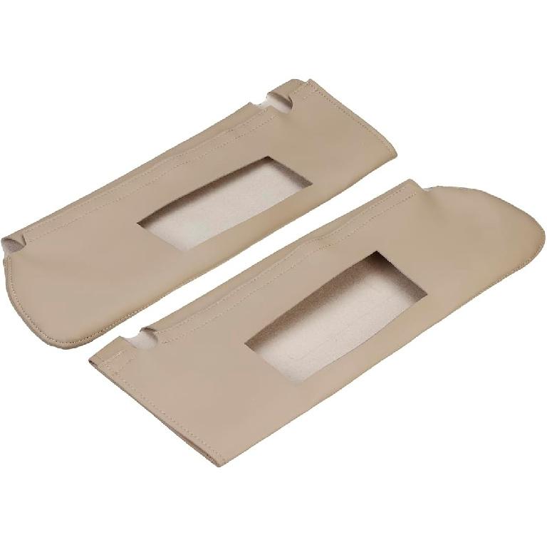 

Sun Visor Replacement Cover,2PCS Sun Visor Cover Skin Replacement Fits for Chevy Suburban 1995-1999,Microfiber Leather Sun Visor Cover Skin,Beige For Chevy Suburban 1995-1 бежевый