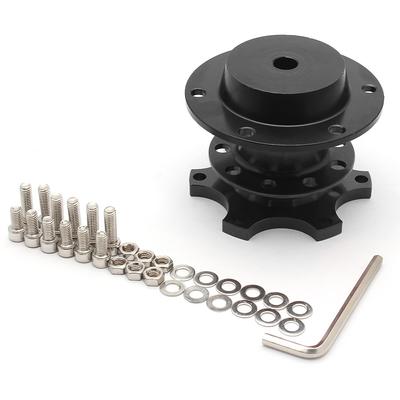 Kit Hub Universal cu Eliberare Rapidă pentru Volan de Curse cu 6 Găuri Adaptor Hub Volan Accesorii Auto Înlocuire Aluminiu