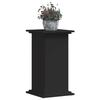 VidaXL Plant Stand Black 33x33x60 Cm Engineered Wood 852961