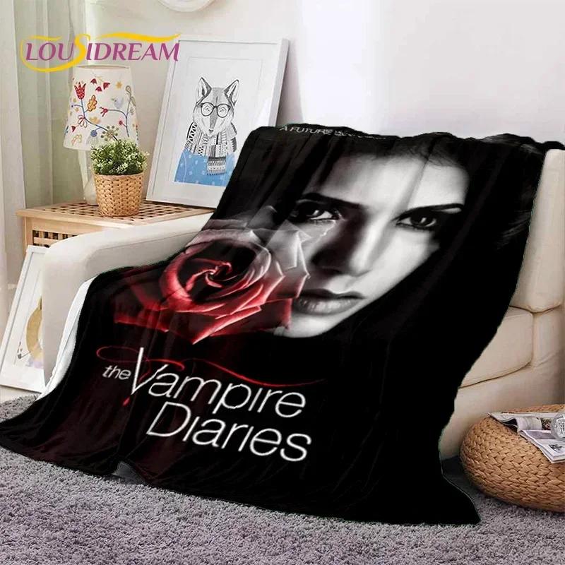 3D Neueste The Vampire Diaries Damon Salvatore Weiche Flanelldecken, Überwurfdecke Bequeme Decke für Betten Sofa Zuhause Schlafzimmer
