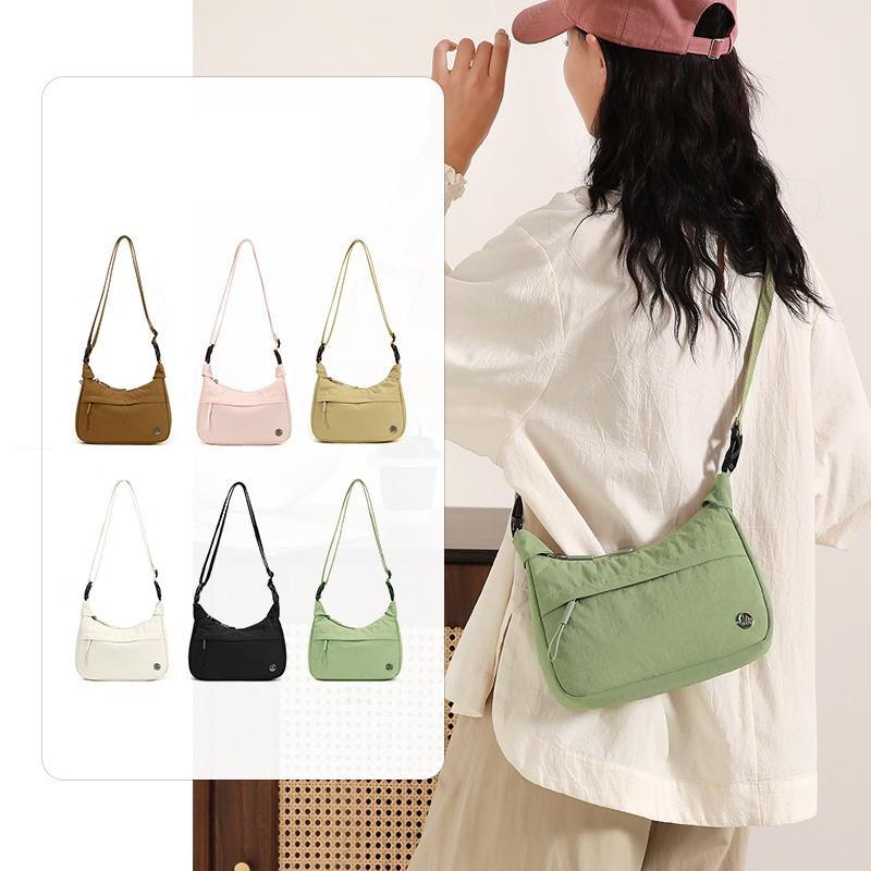 Crossbody Bag Women's Large Capacity Shoulder Bag Commuter Travel Nylon Bag