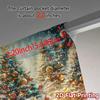 2pcs  Curtains Christmas Trees Gifts Snowflakes Sparkle (2) Light Filtering Modern Curtains Machine Washable Fabric Curtains All