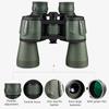 Telescopes Hd Binoculars Compact Wild Field View Prism Low-light Vision For Wildlife Watching Powerful Binoculars