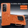 Für Samsung S25 S25+S25E S25Ultra Magnetische kabellose Ladehülle Handyhülle Halter rahmenlos Handyhülle Stoßfester Bumper Funda