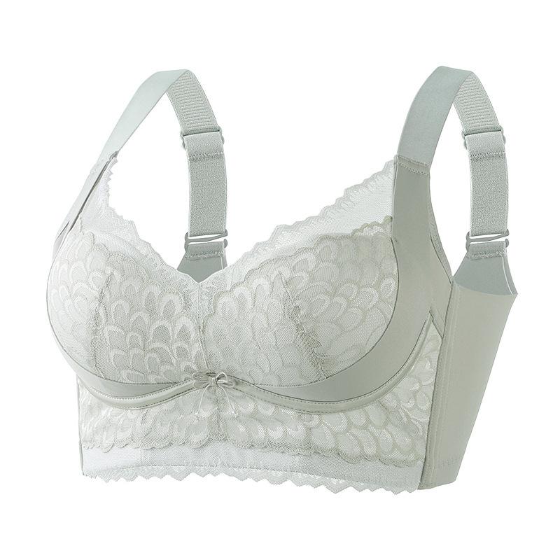 Luxury Lace Adjustable Bra Gathers and Closes Secondary Breasts, Large Breasts, Small Breasts, No Steel Rim, Comfortable Upper Support Underwear Women