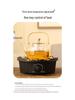 Electric Ceramic Indoor Stove Set with Glass Teapot - 2026 Edition